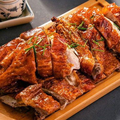 1/2 Con Vịt Quay Sốt Tiêu Xanh 