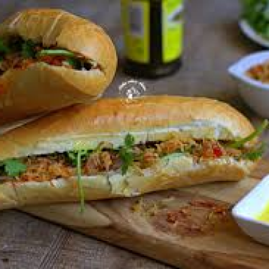 Bánh Mì Chả Chà Bông pate
