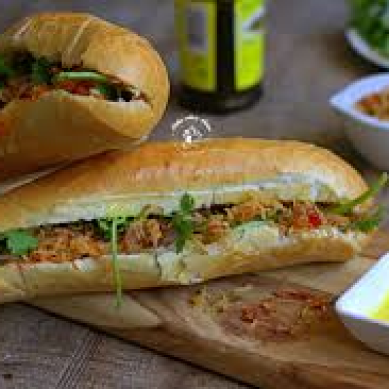 Bánh Mì Chả Chà Bông pate